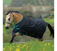 Weight Horse Turnout Rug, Comfortable, Breathable and Durable Fabric, Easy to Put on and Take Off, Adjustable Buttons Make the Horse Move Freely(145cm/57in)