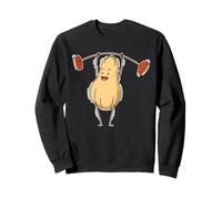 Weight lifting Butternut Pumpkin Sweatshirt