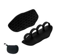 Weight Lifting Grips for Gym Training Heavy Duty Rubber Hand Grips Ergonomic Workout for Men Women Fitness Yoga 2PCS (A, 11.5cm)