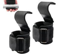 Weight Lifting Hooks,Bear Grips Wrist Wraps,Gym Straps Wrist Supports Non-Slip For Deadlifts, Pull Ups & Shrugs,Ultra Large Capacity Wristband with Thick Padding,8mm Neoprene Padded for Men and Women