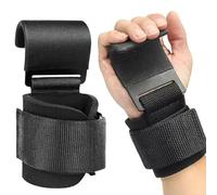 Weight Lifting Hooks Pair Wrist Supports Non-Slip for Gym Grips Pull Up Weight Lifting Grips Barbell Powerlifting Exercise Fitness 8mm Neoprene Padded