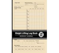Weight Lifting Log Book: Simple Workout Journal | Small