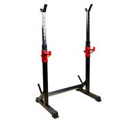 Weight Lifting Rack Adjustable Heavy Duty Squat Rack Barbell Rack Dip Stand Barbell Rack Max Load Adjustable Squat Stand Dipping Station Wei