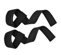 Weight Lifting Straps Deadlifting Powerlifting, 5MM Neoprene Wrist Support, Anti Slip 60CM Hand Bar Grip, Heavy Duty Bodybuilding Weightlifting Workout, Soft Cotton, Strength Training Gym Fitness