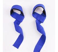 Weight Lifting Straps Pull-ups Cotton Fitness Hard Weightlifting Grip Band Weight Lifting Gym Straps(Blue)