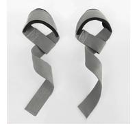 Weight Lifting Straps Pull-ups Cotton Fitness Hard Weightlifting Grip Band Weight Lifting Gym Straps(Grey)