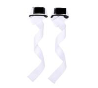 Weight lifting Wrist Straps 1Pair Weightlifting Wrist Straps Sport Grip Strap Cellular Silicone Non-Slip Gym Hard Pull Strength Training Unisex(B5 White)