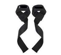 Weight lifting Wrist Straps 1Pair Weightlifting Wrist Straps Sport Grip Strap Cellular Silicone Non-Slip Gym Hard Pull Strength Training Unisex(Black)