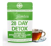 Weight Loss 28-Day Herbal Tea for Natural Diet and Slimming, Gentle Detoxification and Belly Fat Reduction