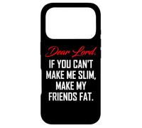 Weight Loss Funny Diet Quote Case for iPhone 17 Pro