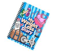 Weight Loss Journal Step by Step Planner for Gym Home Use Fitness Journal Notebook