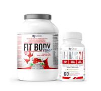 Weight loss pack: Meal Replacement Shakes With Protein To Lose Weight. Fat Burner with collagen + Thermogenic Fat Burner/For Men & Women. Weight lose (Strawberry & Cream, 1 Kg)
