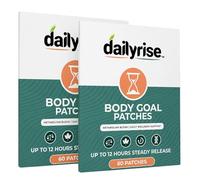 Weight Loss Support Patches, Appetite Reducer, Hunger Control, Body Goal Patches, 2 Months Supply, Metabolism & Energy Wellness Patch, 10+ Ingredients, Daily Support, Easy Absorption (2 x Pack)