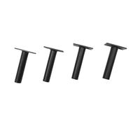 Weight Plate Holder, Wall Mounted Weight Rack Storage Plate Holder for Weight Plate, 4 Pack Home Gym Organizer, Max. 80kg Alloy Steel Bumper Plate Holders, Suitable for Use at Home, Gym, etc