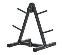 Weight Plate Rack, Home Barbell Rack Dumbbell Rack Storage Rack Weight Plate Storage Holder Stand, A-Frame Plate Organizer for Home Strength Training Gift for Men Home Office,