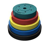 Weight Plates,ABS Weight Plates Disc Unisex Hole Diameter 2.5cm,for Dumbbell Barbell Home Gym Strength Training Bodybuilding Fat Loss/Black / 2x15KG