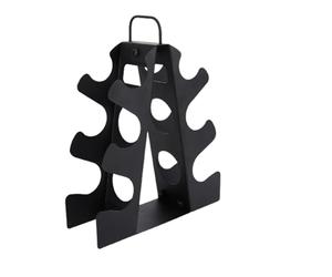 Weight Rack for Dumbbells, EXBTOKA 3 Tier Compact A-Frame Dumbbell Rack Stand Only, Dumbbell Rack with Handle, for Home Gym Workout, Works for Dumbbells 4-12 LBS (Dumbbells not included)