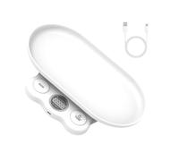 Weight Scale with LED Screen and Multiple Weighing Modes Pet Scale ABS Texture Weighing Tool for Infants and Pet USB Rechargeable