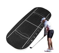 Weight Shift Balance - Swing Training Aid 28.86 x 11.69 x 0.79 Inch Reverse Swing Exercise Device | Golf Weight Transfer Training Aid Balance , Center Weight Shift Plate
