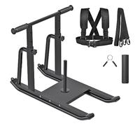 weight sled fitness sled, adjustable height weight training sled, enhance muscle strength and explosive power, suitable for 1" & 2" weight plate