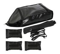 Weight Sled for Running Speed Training, Adjustable Strap, Weight Sandbags, PVC Leather Drag Bag, 57 x 30 cm, Waist Belt, Fitness Exercise Equipment