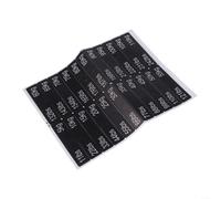 Weight Stack Label Stickers for Workout Machines Organize Weights from 11lbs to 242lbs