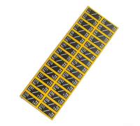 Weight Stack Labels Fitness Machine Weight Plate Identification Stickers Gym Equipment Sticker Black Various Specifications for Cardio Equipment Accessories Material (B)