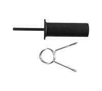 Weight Stack Pin with Spring Clip for Cable Exercise Machines A Must Have for Training Programs (10*100mm+3 rounds )