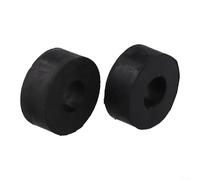 Weight Stack Selecting Rod Rubber Spacers Set of 2 for 20mm and 25mm Guide Rods Shock Absorbing Home Gym Parts (20mm)