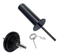 Weight Stack, Steel Iron Riser | 8/10 mm Universal Extension Pin for 0.15 kg - This Load Pin for the Gym Has A Secure Clamp to Add Additional Plates for Pry