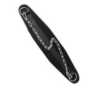 Weight Training Belt, Portable Squat Belt, 30.71x7.09in Steel Chain Support, Versatile Waist Protection, Black, Fitness Gear for Women, Calisthenics, Home Gym, Deadlift Exercises