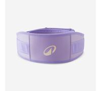 Weight Training Lumbar Belt With Double Fastening System - Mauve