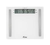 CONAIR Weight Watchers Extra Wide Bathroom Scale, Easy Read Display, Ultimate Accuracy Body Analyser 8937NU in Clear Conair Clear