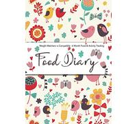 Weight Watchers Compatible - 6 Month Food & Activity Tracking - Food Diary: 6 Month Food Diary Compatible with Weight Watchers Plans - Food Diary, Diet Diary, Food Journal