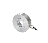 Weight Weighing Sensors, Weighing Torque Load Doughnut Load Cell 20KN Flat Transducer Compression Circle Force Sensor For Shock Hit Tap Test Weight DIY Electronic for Weight High Pressure Tension Weig