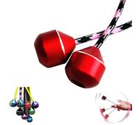Weighted Aluminum Worry Beads Finger Yo-Yo Fidget Spinner Finger Dexterity Toys Stress Relieving Metal Toys for Adults Teens (a)
