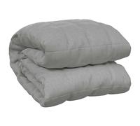(grey, 138 x 200 cm/6 kg) vidaXL Weighted Blanket Bedding Anxiety Blanket Bedroom Quilt Blanket Fabric