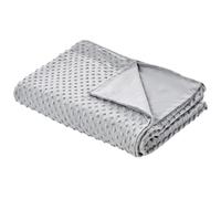 Weighted Blanket Cover 1000 g CALLISTO 135 x 200 cm Light Grey