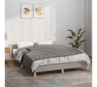Weighted Blanket, Grey, 120 x 180 cm, 5 kg Fabric with Breathable Microfibre, Soft Padding and Inner Loops for Duvet Cover, Ideal as a Cuddly Blanket and Blanket in the Bedroom and