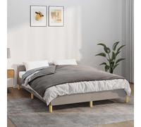 Weighted Blanket Grey 138x200 cm 100% Cotton Brushed Polyester Cover 6kg Quilt