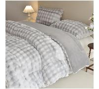 Weighted Blanket, Reversible Faux Fur Throw, Soft Warm Winter Bedding, Elegant Cozy Plush Comforter for Relaxation - Ideal for Comfort and Style