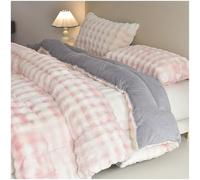 Weighted Blanket, Reversible Faux Fur Throw, Soft Warm Winter Bedding, Elegant Cozy Plush Comforter for Relaxation - Ideal for Comfort and Style