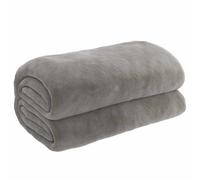 (10 kg, 138x200 cm) vidaXL Weighted Blanket with Cover Bedroom Quilt Blanket Bedding Grey Fabric