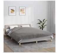 Weighted Blanket with Cover Grey 200x225 cm 13 kg Fabric