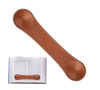 Weighted Bookmarks, Open Paperback Textbook Reading, Book Weight Holder, Heavy Genuine Leather Book,Weight Page Holder, Cookbook Bookmarks for Paper Cookbooks Music Books