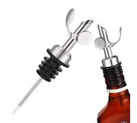 Weighted Bottle Pouring - Olive Oil Dispenser Spout, Restaurant Oil Pouring, Alcohol Pouring Spouts, Kitchen Oil Pouring Dispenser, Olive Oil Self-Closing Spout for Cafés, Restaurants