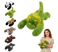 Weighted Dinosaur Plush Teddy, Soft Stuffed Animal Plushies, Cuddly Toy for Comfort & Relaxation, Pookie the Dinosaur Weighted Animals, Hugging Companion for Anxiety Relief & Sleep Support（30cm）