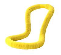 Weighted Exercise Circle with Flexible Spring, for A Smooth, Silent And Portable Workout, Ideal for Indoor Abdominal Muscle Training, Yellow 2.5kg