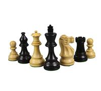 Weighted Heavy Atlantic Classic Chess Pieces Staunton Ebonised Boxwood For Your Chess Board To Complete Your Chess Set 3 Inch