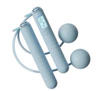 Weighted Jump Rope - Adjustable Length Fitness Training Skipping Tool | Anti Slip Handle Exercise Equipment, Smart Calorie Tracking Cardio For Home Gym Routine